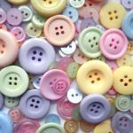 125g Of Dolly Mixture Pastel Buttons