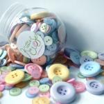 125g Of Dolly Mixture Pastel Buttons