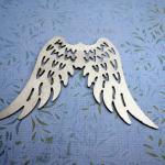 6x Metal Angel Wings