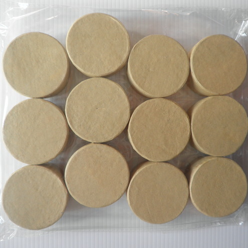 6x Mini Round Paper Mache Boxes